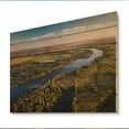 thumbnail image 2 of Designart "Mississippi River Historic Of Arkansas Scenic Waterway" Landscapes Print on Natural Pine Wood, 2 of 5