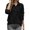 Black, variant on Yuhangmm Women's Sweatshirts Letter Print Hoodies Long Sleeved Hoodie Cozy Warm Lining for Everyday Comfort Army Green XL