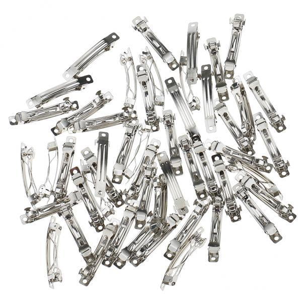 2x de 50 Piezas Al Por Mayor Pasadores Franceses Pinzas para El Cabello Diseño Accesorios para zos para El Cabello Metal Niquedo Zulema Pasador de pelo