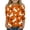 Orange, variant on YOUYEDIAN Girls 3/4 Sleeve Easter Tops Kids 2026 Festival Cute Bunny Graphic Shirts Holiday Casual Funny Cotton Outfits (Mint Green, 11-12 Years)
