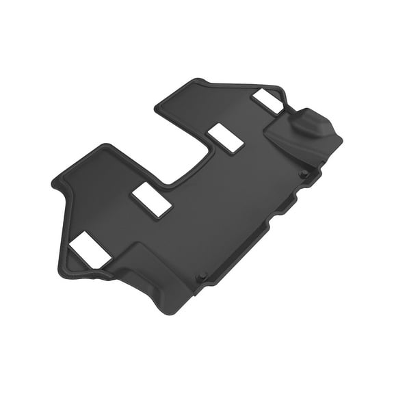 3D MAXpider Custom Fit Kagu Floor Mat (Black) Compatible with Nissan Armada 2017-2023 - Third Row