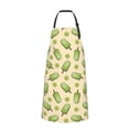 thumbnail image 2 of Bingfone Kiwi Ice Cream Apron Gifts For Men, Women Professional Grade Chef Apron for Kitchen,BBQ & Grill, 2 of 8