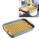 thumbnail image 4 of Bandeja De Drenaje De Platos, Escurridor De Platos De Plástico Rectangular Para Frutas, 4 of 8