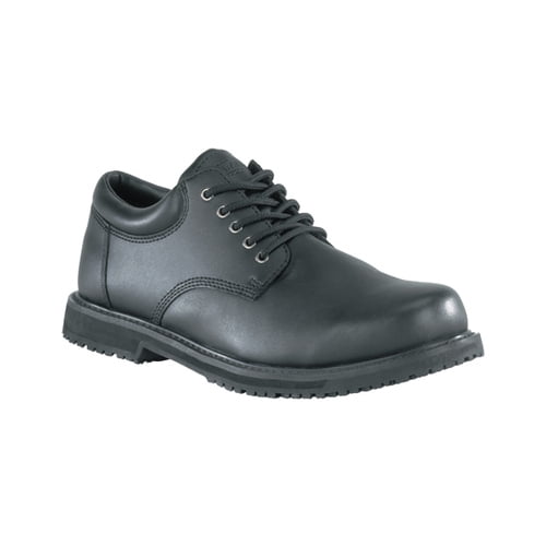 Grabbers Grabbers Men's Friction Slip Resistant Plain Toe Oxford Work