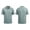 01#Turquoise, variant on Polo Shirts for Men Short Sleeve Solid Color Pique Knit Classic Collared Shirts Men's Golf Shirts Casual Work Shirts Gray 2XL