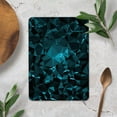 thumbnail image 4 of DesignSkinz Turquoise and Black Geometric Triangles Full-Body Skin Decal Wrap Cover for iPad Pro 11” 3rd/4th Gen (A2377/A2459/A2759/A2435), 4 of 4