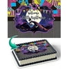 Welcome Little Nightmare Before Christmas Edible Cake Image Topper Birthday Cake Banner 1 4 Sheet