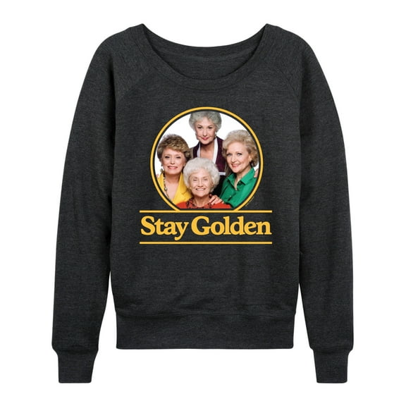 Golden Girls - Stay Golden Group - Women's Lightweight French Terry Long Sleeve Shirt