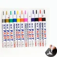 thumbnail image 4 of White Waterproof Rubber Permanent Paint Marker Pens 12 Colors For Car Tire Tread Drawing Eco Friendly Highlighter, 4 of 7