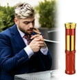 thumbnail image 6 of HHGBAD Windproof Torch Lighter - Adjustable Red Flame Butane Lighter for Camping, Hiking, Outdoor Use - Durable Alloy Construction, Easy Ignition Design, 6 of 6