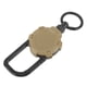 thumbnail image 4 of Llavero retráctil, llavero retráctil magnético Llavero magnético de liberación rápida de acero inoxidable Llavero con mosquetón retráctil Calidad superior, 4 of 12