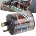 thumbnail image 4 of Flasher Relay, Transparent Housing Turn Signal Relay Front Left Right  For Regular Bulb For LED Bulbs Replacement For  C1500 1993-1999, 4 of 8