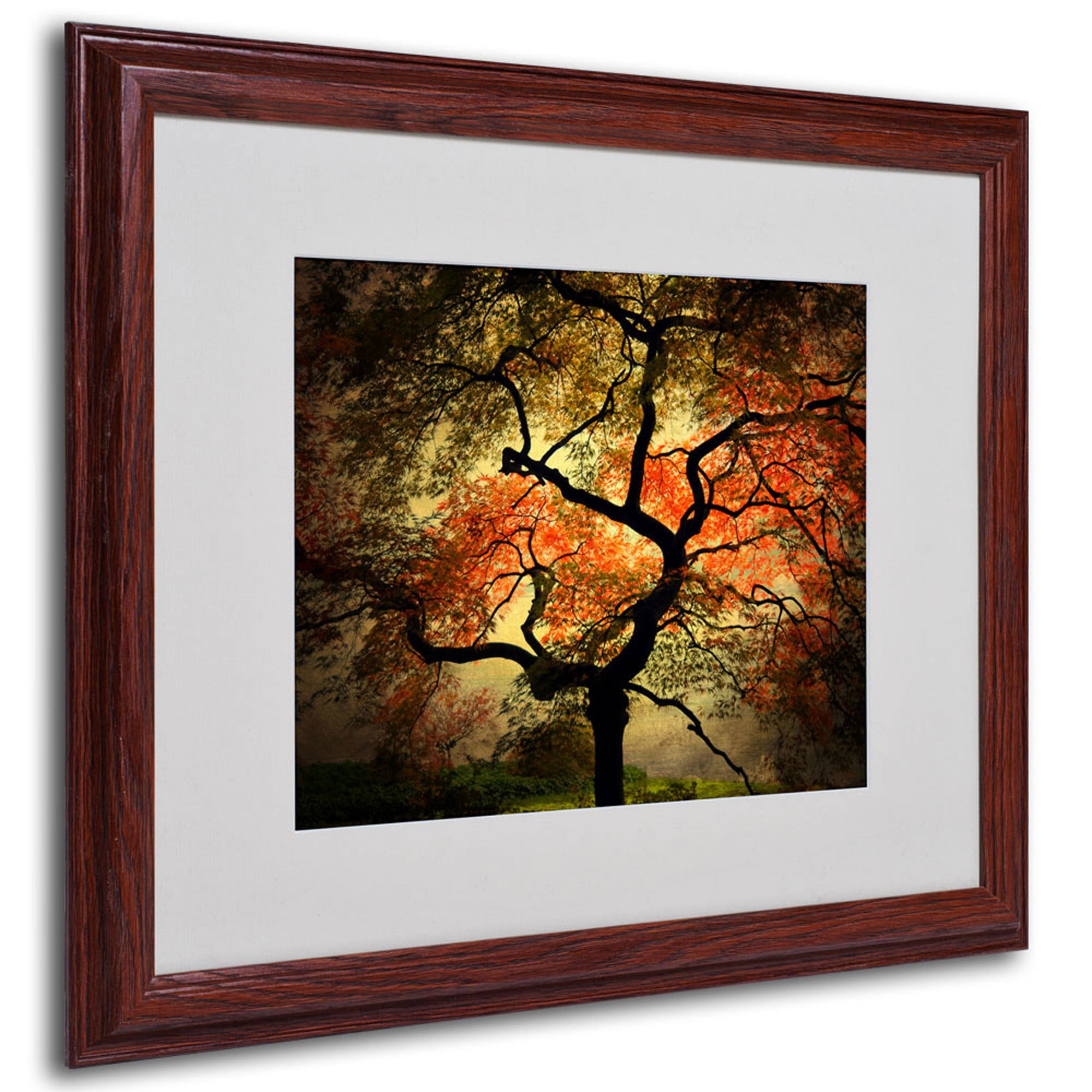 Trademark Art 'Night Cafe' Framed Matted Art by Vincent van Gogh