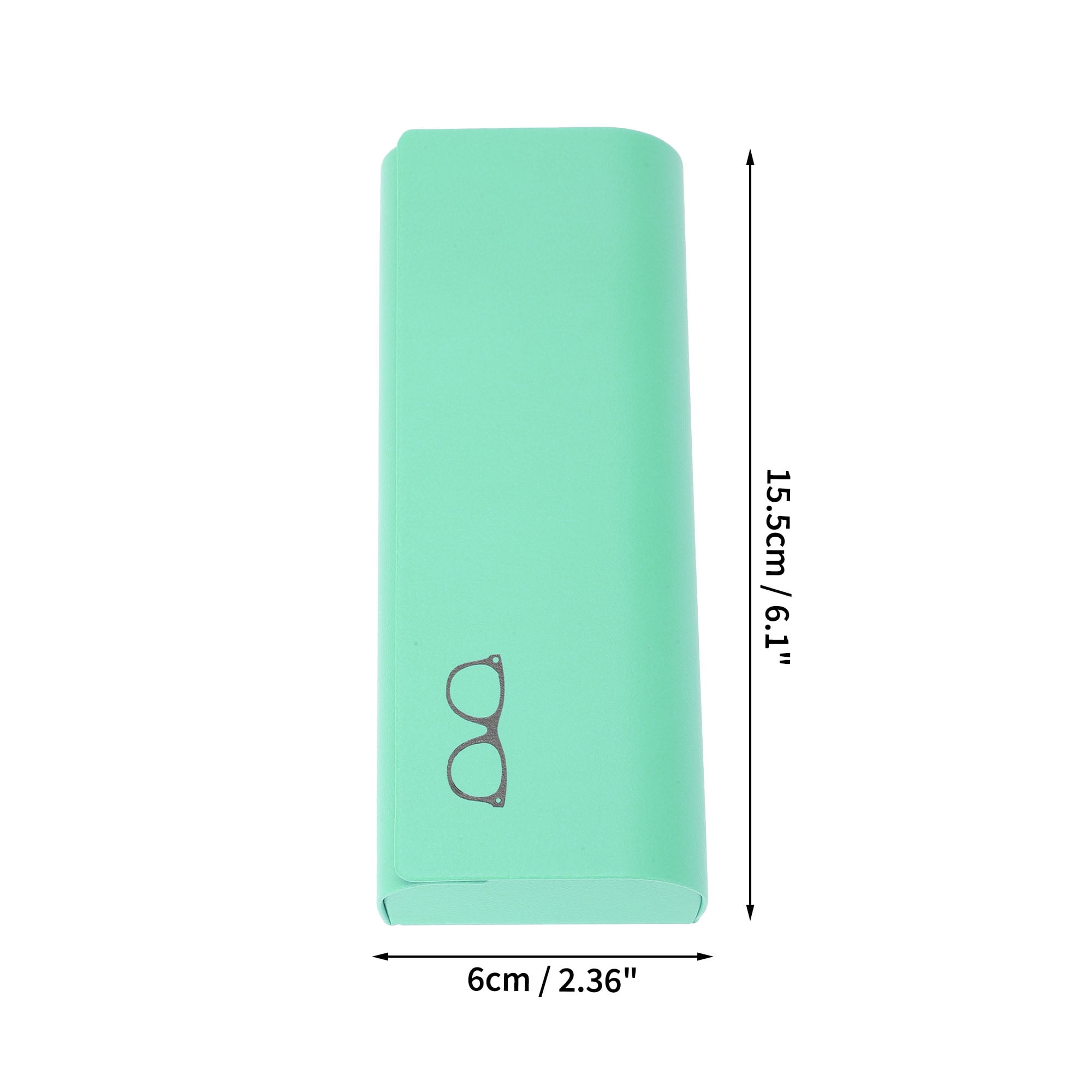 Unique Bargains Protective Eyeglasses Storage Case 6.1"x2.36"x1.18" Green