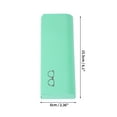 thumbnail image 4 of Unique Bargains 1 Pc Eyeglasses Case Protective Eyeglasses Storage 6.1"x2.36"x1.18" Green, 4 of 5