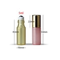 thumbnail image 3 of JAYWAYNE 6-Pack 5ml Rollerball Bottles with Gold Caps - Refillable Essential Oil Bottles for DIY Perfume, Aromatherapy, Skincare (6 Colors), 3 of 7