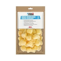Swisscowers Cheese Crunchies for Small and Large Dogs - Made with 100% Swiss Milk, Lactose-free, Gluten-Free, No Preservatives, 80g