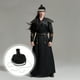 thumbnail image 5 of Peluca de estilo antiguo para hombre, peluca de pelo estilo moño Updo para Cosplay Hanfu, postizo tradicional chino, peluca de Cosplay, disfraz, pelucas de Halloween para hombre adulto, 5 of 6