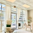 thumbnail image 2 of 232-Economy 2 ft. x 4 ft. PVC Lay-in Ceiling Tile in Plain White (80 Sq.ft / Pack) - 10 Pieces, 2 of 6