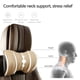 thumbnail image 4 of Almohada de apoyo para el cuello y la cabeza para el asiento del automóvil, almohada de espuma viscoelástica para la espalda y el reposacabezas, almohada suave universal para el cuello, 4 of 5