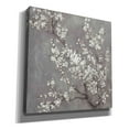 thumbnail image 2 of Epic Graffiti  "White Cherry Blossom II on Grey" by Danhui Nai, Giclee Canvas Wall Art - 18" x 18", 2 of 3
