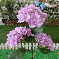 thumbnail image 4 of Ground Light 3 Heads Hydrangea LED Solar Path Patio Luces para patio (D), 4 of 4