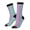 3 Black, variant on Rainbow Peacock Feathers Print Adult Socks for Men & Women,Calf Socks, Ankle Socks,Boots Socks,Breathable Casual Sock,Unisex Crew Socks
