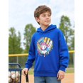 thumbnail image 2 of Aideaone Boys Hoodie Sweatshirt Graphic Hooded Casual Pullover for Kids 7-14 Years, 2 of 7