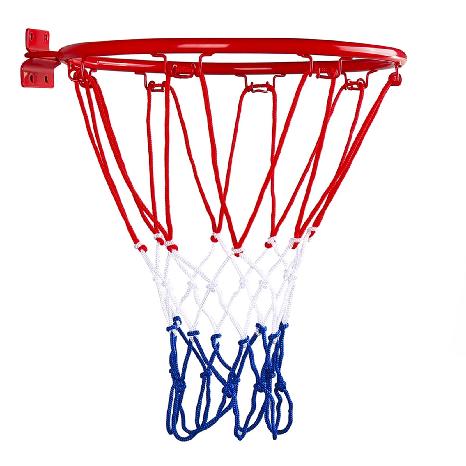 Basketball Goal Hoop Rim Net Wall Mounted Foldable for Indoor Outdoor