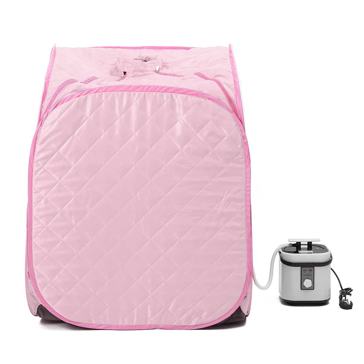 Portable 2L Home Steam Sauna Spa Full Body Slimming Loss Weight Detox Therapy Plug by