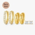 thumbnail image 2 of Sparkly Essentials Earring Set, 2 of 4