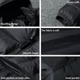 thumbnail image 4 of 8 Zone Heated Jacket, USB Electric Hoodie Jacket Winter Warming Jacket Coat, 4 of 7
