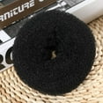 thumbnail image 4 of Heldig Pack of 3 Women's Hair Bun Donut Shapers Knot Ring Bun Cushion Hair Bun Roll Hair Accessories for Thick and Long Hair, 4 of 9