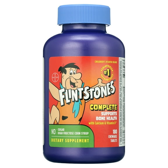 FLINTSTONES Complete Chewable Tablets 180ct.