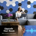 thumbnail image 4 of 12 Pack Hexagon Acoustic Panels, TONOR 12"x 10"x 0.4" High Density Sound Proof Wall Panels, Noise Da, 4 of 8
