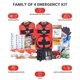 thumbnail image 5 of Kit de Supervivencia Stealth Angel 4 Personas 72 Horas Rojo, 5 of 6