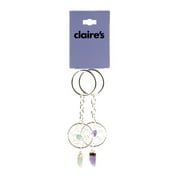 Claire's Teenagers Dreamcatcher Best Friends silver-tone chains and rings Keychains, Keyring Set, Cute Gift, 2 Pack, 74935