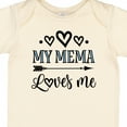thumbnail image 4 of Inktastic My Mema Loves Me Girls Girls Baby Bodysuit, 4 of 5