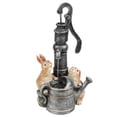 thumbnail image 2 of Luxen Home Resin Bunnies Water Pump Outdoor Fountain with LED Light, 2 of 2