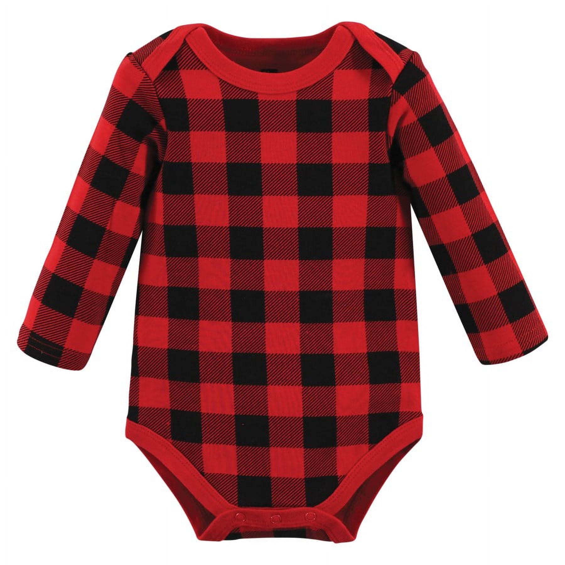 Hudson Baby Cotton Long-Sleeve Bodysuits, 7-Pack, Newborn-24 Months