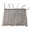 Beige Plaid, variant on Handmade Oven Skirt, Farmhouse Kitchen Decor, Plaid Oven Curtain, Heat-Resistant Rustic Tie Top Stove Skirt, Window Half Curtain, Decorative Oven Door Curtain for Cottage, Easy Install, Domino Black