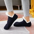 thumbnail image 3 of Slipper Socks For Women With Grippers, Fuzzy Womens Slipper Socks With Non Slip Bottoms, Cozy Warm House Slippers, 3 of 8