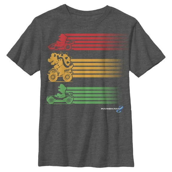 Boy's Nintendo Color block Racers Graphic T-Shirt