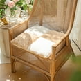 thumbnail image 1 of Muebles de oficina para el hogar, cojín cuadrado cómodo para silla de oficina de larga duración, almohadilla de soporte para el respaldo, cuatro colores opcionales, cojín de algodón suave y cómodo., 1 of 7