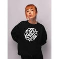 thumbnail image 2 of Celtic Knotwork Sweatshirt Women -Image by Shutterstock, Female Large, 2 of 4
