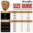 thumbnail image 7 of Going One Baseball Softball Glove - Infield and Outfield Mitt for Adults, Youth and Kids, Left and Right Hand Throw, 7 of 7