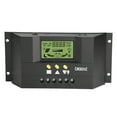thumbnail image 1 of Regulador de carga de panel solar inteligente PWM con pantalla LCD de 12 V, 24 V y 30 A, 1 of 14