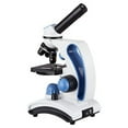 thumbnail image 2 of AmScope 40X-1000X Dual Light Glass Lens Metal Frame Student Microscope + Slide Kit, 2 of 3