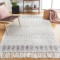 thumbnail image 2 of SAFAVIEH Casablanca Braelyn Diamond Area Rug, Black/Ivory, 4' x 6', 2 of 8