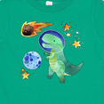 thumbnail image 4 of Inktastic Tyrannosaurus Rex Vs. Meteor Fun Space Dinosaur Boys or Girls Baby T-Shirt, 4 of 5